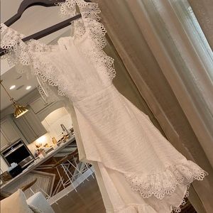 Eyelet across Front Romper